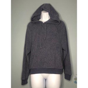 Aerie small navy blue hooded